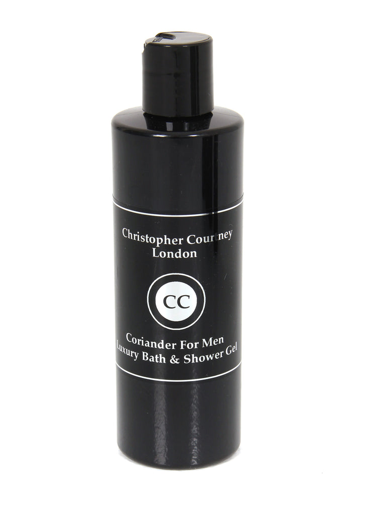 Coriander For Men  Luxury Bath & Shower Gel                     250ml - Christopher Courtney 