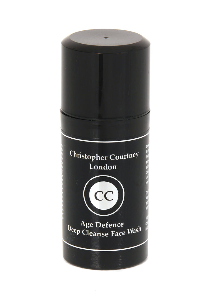 Age Defence Deep Cleanse Face Wash 100ml With A Free Face Cloth - Christopher Courtney