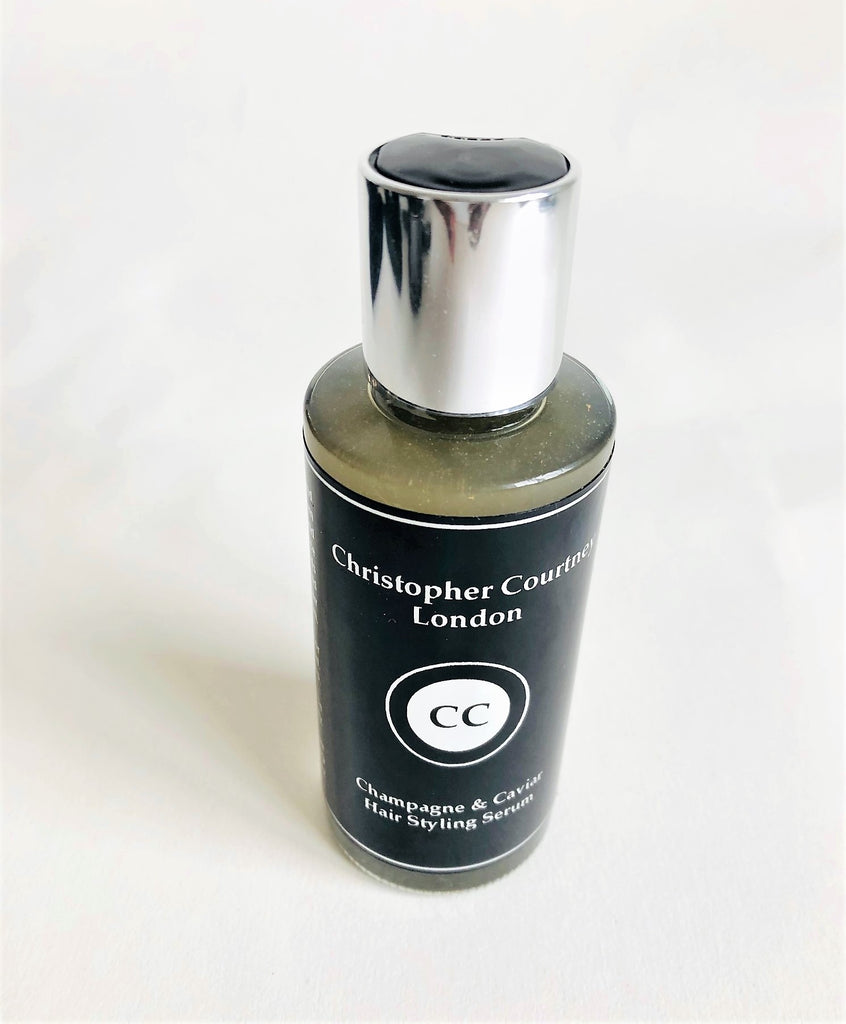 Champagne & Caviar Hair Styling Serum - Luxury Natural Hair Care 100ml - Christopher Courtney