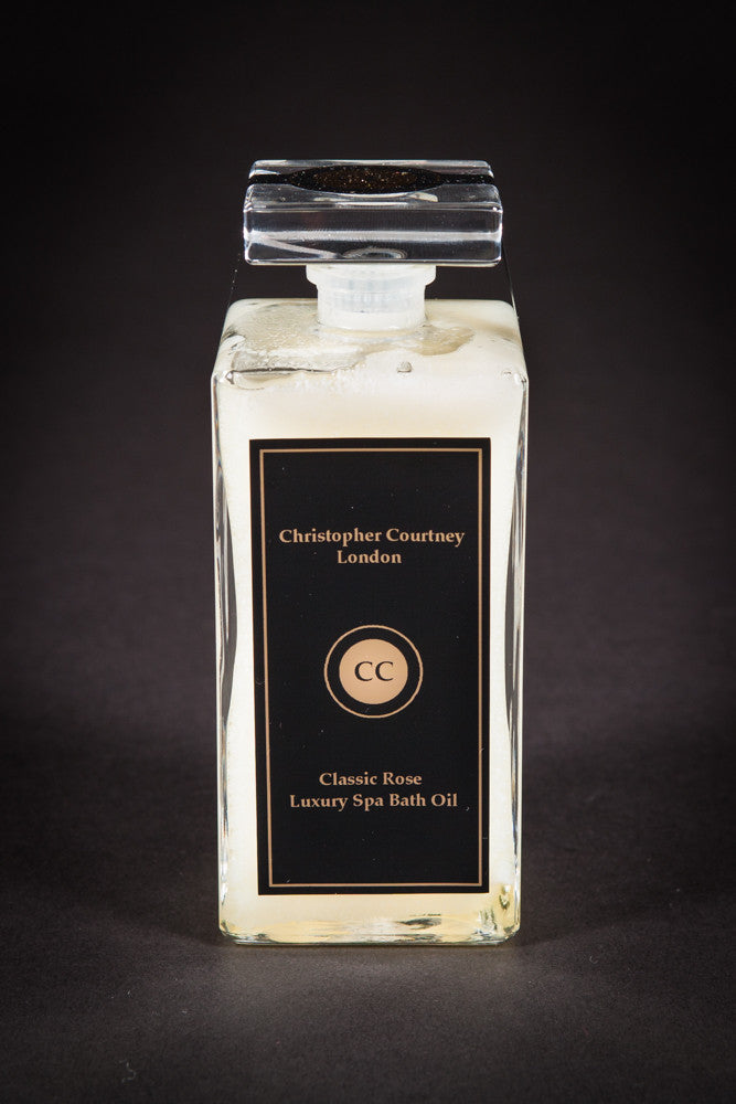 Classic Rose - Luxury Spa Bath Oil                  200ml - Christopher Courtney