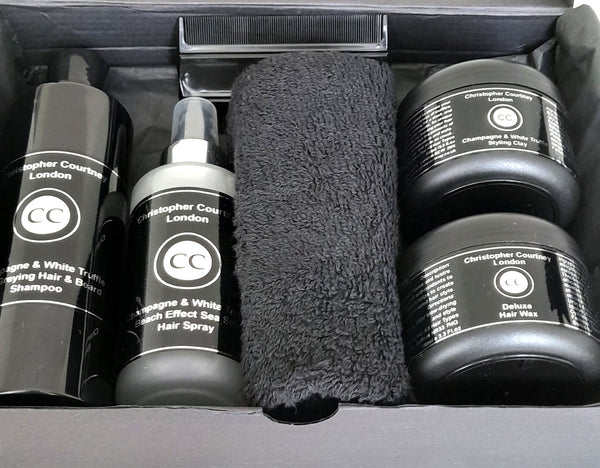 Champagne &amp; White Truffle Hair Treatments &amp; Styling Range