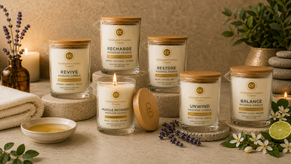 Recovery Warm Oil Massage Candle Ritual Collection