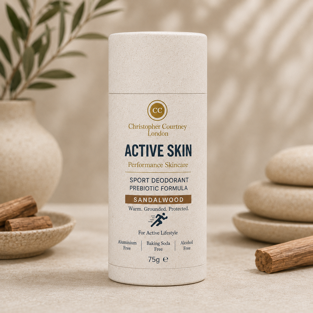 Sport Deodorant Prebiotic Formula- Sandalwood -  Christopher Courtney 