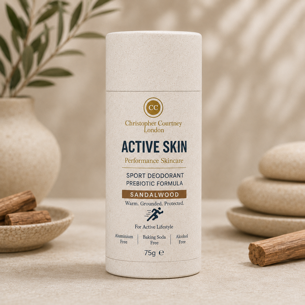 Sport Deodorant Prebiotic Formula- Sandalwood -  Christopher Courtney 