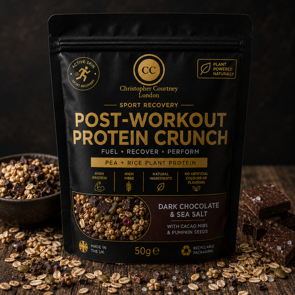 POST-WORKOUT PROTEIN CRUNCH - DARK CHOCOLATE & SEA SALT   50g