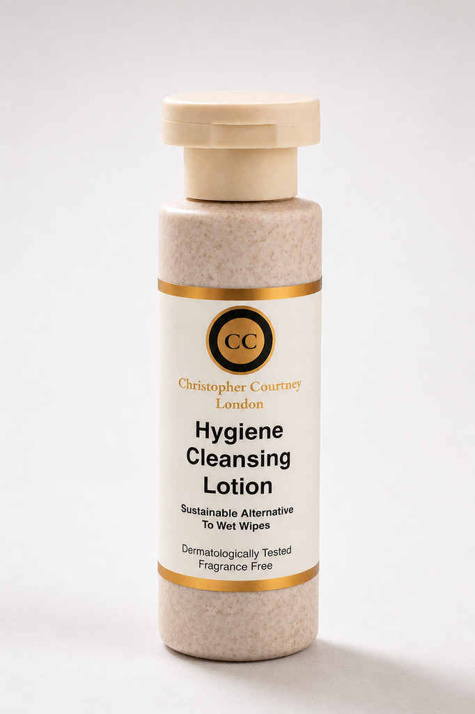 Hygiene Cleansing Lotion -Sustainable Alternative to Wet Wipes - Travel Size 100ml - Hygiene Products Christopher Courtney 