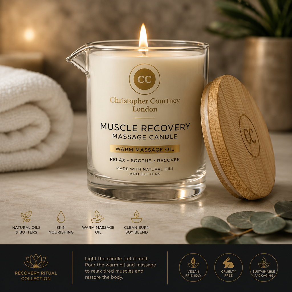 Muscle Recovery - Warm Oil Massage Candle  200ml