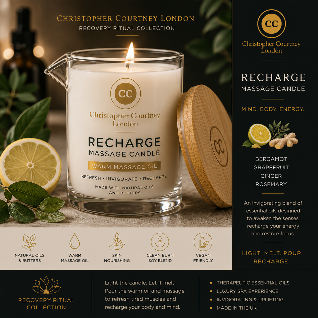 Recharge    - Recovery Warm Oil Massage Candle