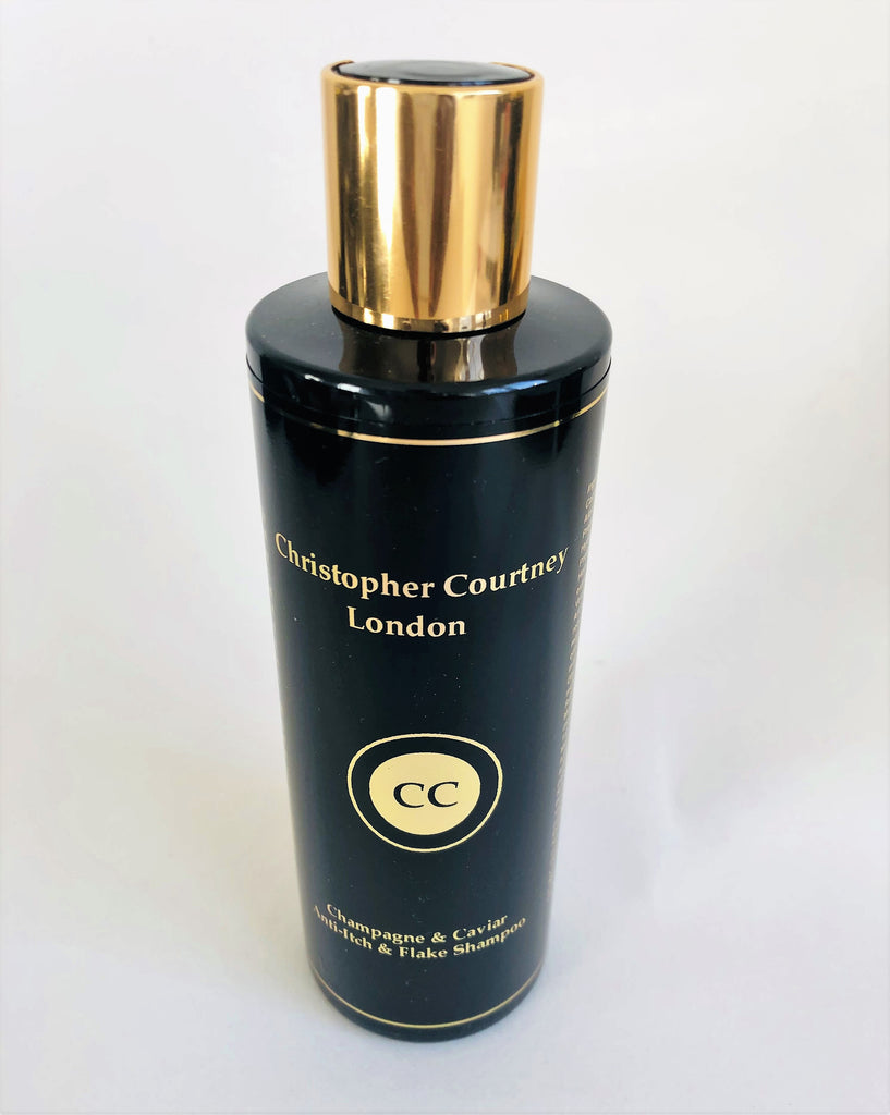 Champagne & Caviar Anti-Itch & Flake Shampoo          250ml - Christopher Courtney 