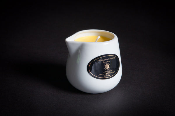 Indulgence -  Luxury Spa Massage Candle      228ml - Christopher Courtney 