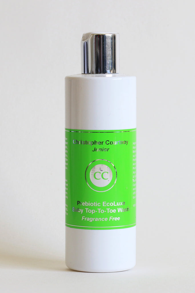 EcoLuxe Prebiotic Gentle Top-To-Toe Baby Wash        250ml - Fragrance Free - Christopher Courtney 
