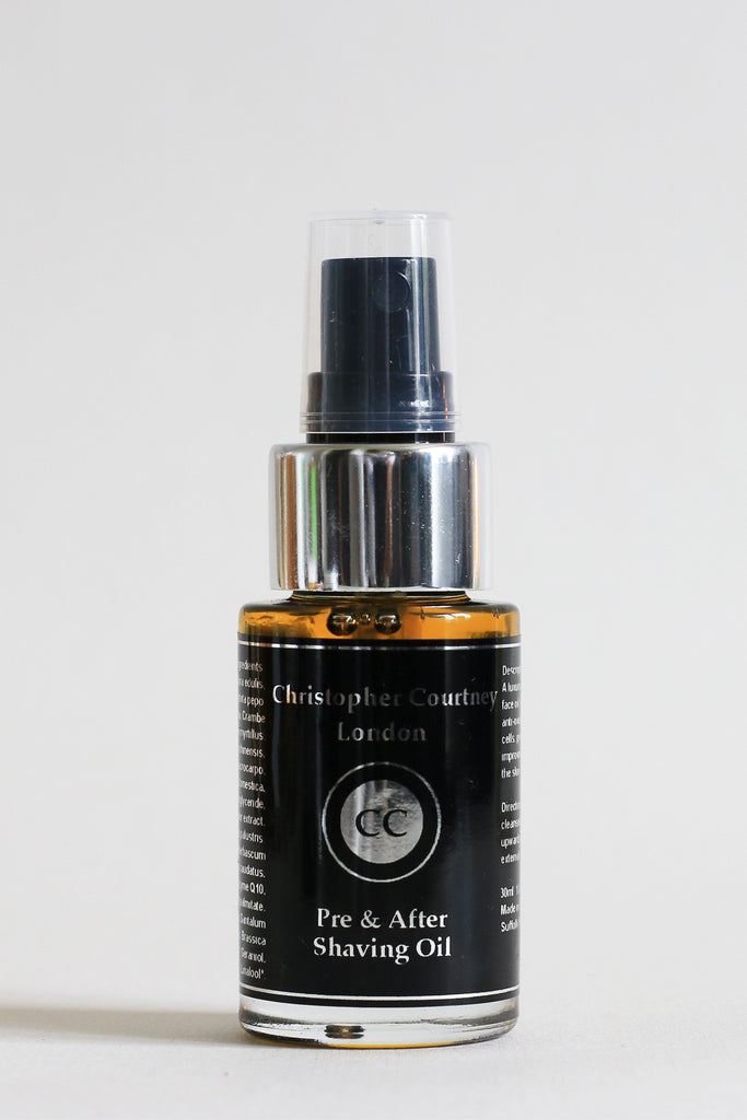 Pre and After Care Shave Oil                                   30ml - Christopher Courtney 